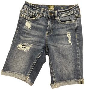 True Craft Denim Bermuda Shorts